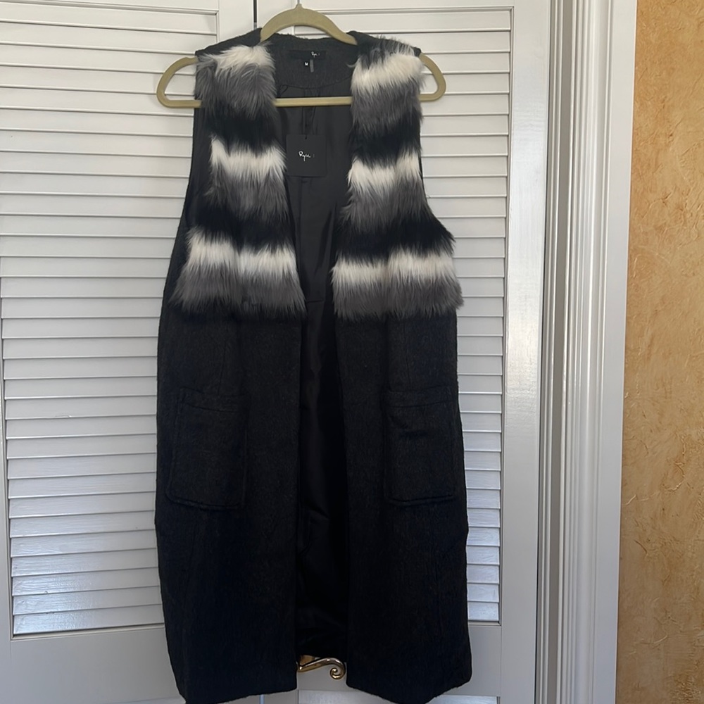 NEW WITH TAG! Long vest coat